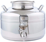 oil container, fusti, stainless steel, 10 litres, Italy