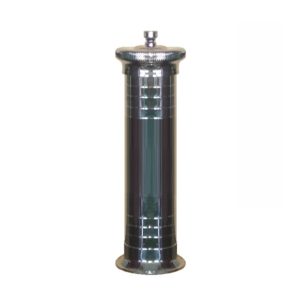 pepper mills, chrome plated brass, Alexander, chef's mills