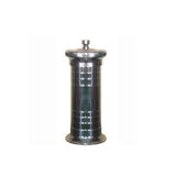 pepper mills, chrome plated brass, Alexander, chef's mills