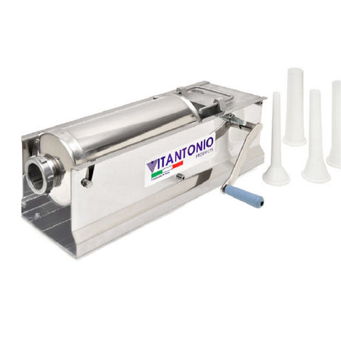 sausage stuffer, 8kg / 18lbs, made in Italy, all S/S