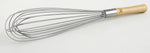 whip, 18", wood handle, heavy wire, French - Best Mfg