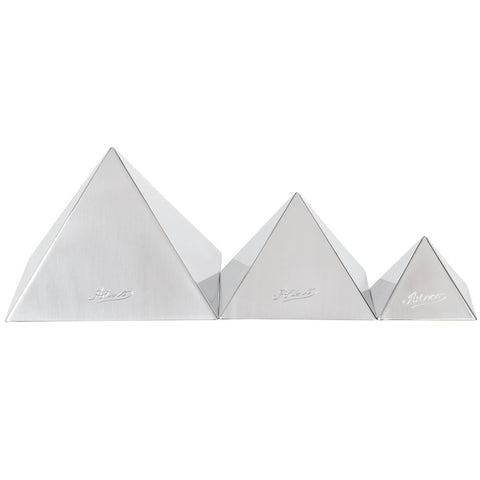 pyramid molds, s/s, by Ateco