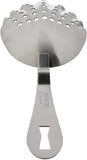 cocktail strainer, Julep style, deluxe, scalloped