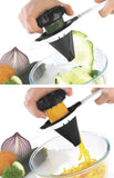 spiral vegetable cutter, manual