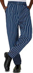 chef's pants by Chef Wear, Ultimate, Chalkstripe, Blue & White