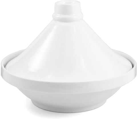 tajine, white porcelain