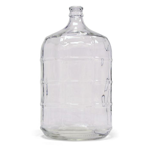 Demijohn bottle, glass