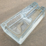 cigar ashtray, crystal by Libbey