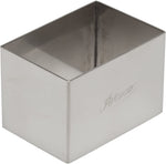 rectangular shaped food molds, s/s, by Ateco