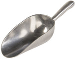 scoops, aluminum, round bottom