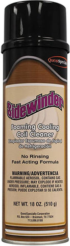 foaming cooling coil cleaner, "Sidewinder"