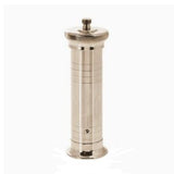 pepper mills, nickel-matte plated brass, Alexander, chef's mills