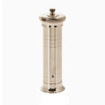 pepper mills, nickel-matte plated brass, Alexander, chef's mills