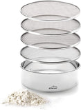 rim sieves, 9" diameter, s/s by Lacor, made in Spain