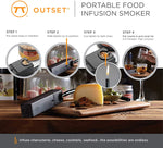 smoke infuser for food & drinks, portable