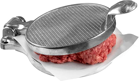 burger press, cast aluminum, 4.5" diameter