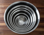 mixing bowls, H/D, tall, s/s