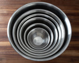 mixing bowls, H/D, tall, s/s