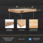 cutting boards, maple wood, made in USA by Boos