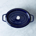 cast iron Dutch oven, 3.25L, oval by Staub, made in France