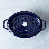 cast iron Dutch oven, 3.25L, oval by Staub, made in France