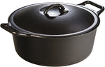 cast iron "ProLogic" 4qt Dutch Ovens" by Lodge, made in USA