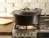 cast iron "ProLogic" 4qt Dutch Ovens" by Lodge, made in USA