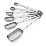 measuring spoons, 6pc set, s/s by Cuisinox
