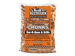 wood chunks, small for smoking, 1.75 lb bags
