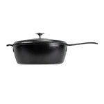 cast iron cookware, Lodge, Blacklock, deep skillet, 4 qt