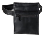server's pouch, wallet style, black leatherette