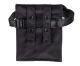 server's pouch, wallet style, black leatherette