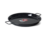 paella pan, enameled steel, made in Spain, 30cm