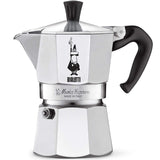 espresso maker, 6 cup, stove top, aluminum, Bialetti, made in Italy