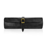 knife bag, real leather by Boldric, holds 8 knives