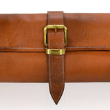knife bag, real leather by Boldric, holds 8 knives