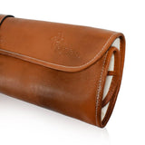 knife bag, real leather by Boldric, holds 8 knives