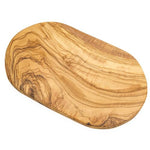 cutting / serving boards, oval, olive wood, 11.5" x 7"