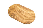 cutting / serving boards, oval, olive wood, 11.5" x 7"