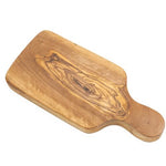 cutting / serving boards, with handle, olive wood