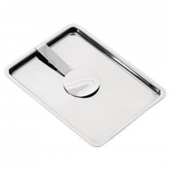 tip trays w/ clips, s/s