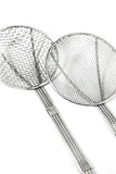 skimmer, 6" dia., coarse, XHD, nickel-plated, made in Canada