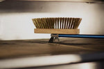 pizza oven brush, brass bristle, made in Italy ( in store pick up only )