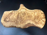 cutting / serving boards, Rustic, olive wood, 21.75" x 7.00"