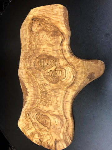 cutting / serving boards, Rustic, olive wood, 21.75" x 7.00"