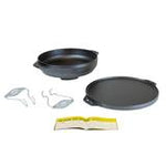 cast iron "Cook it All" by Lodge, made in USA
