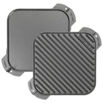 cast iron griddles, by Lodge, made in USA