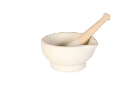 mortar & pestle, MILTON BROOK  6" / 15CM DIAMETER / SIZE 3