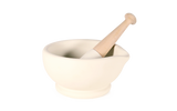 mortar & pestle, MILTON BROOK  8.25" / 21CM DIAMETER / SIZE 6
