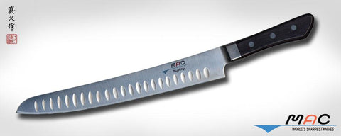 MAC knives, PROFESSIONAL SERIES 10 1/2" SLICER WITH DIMPLES (MSL-105)